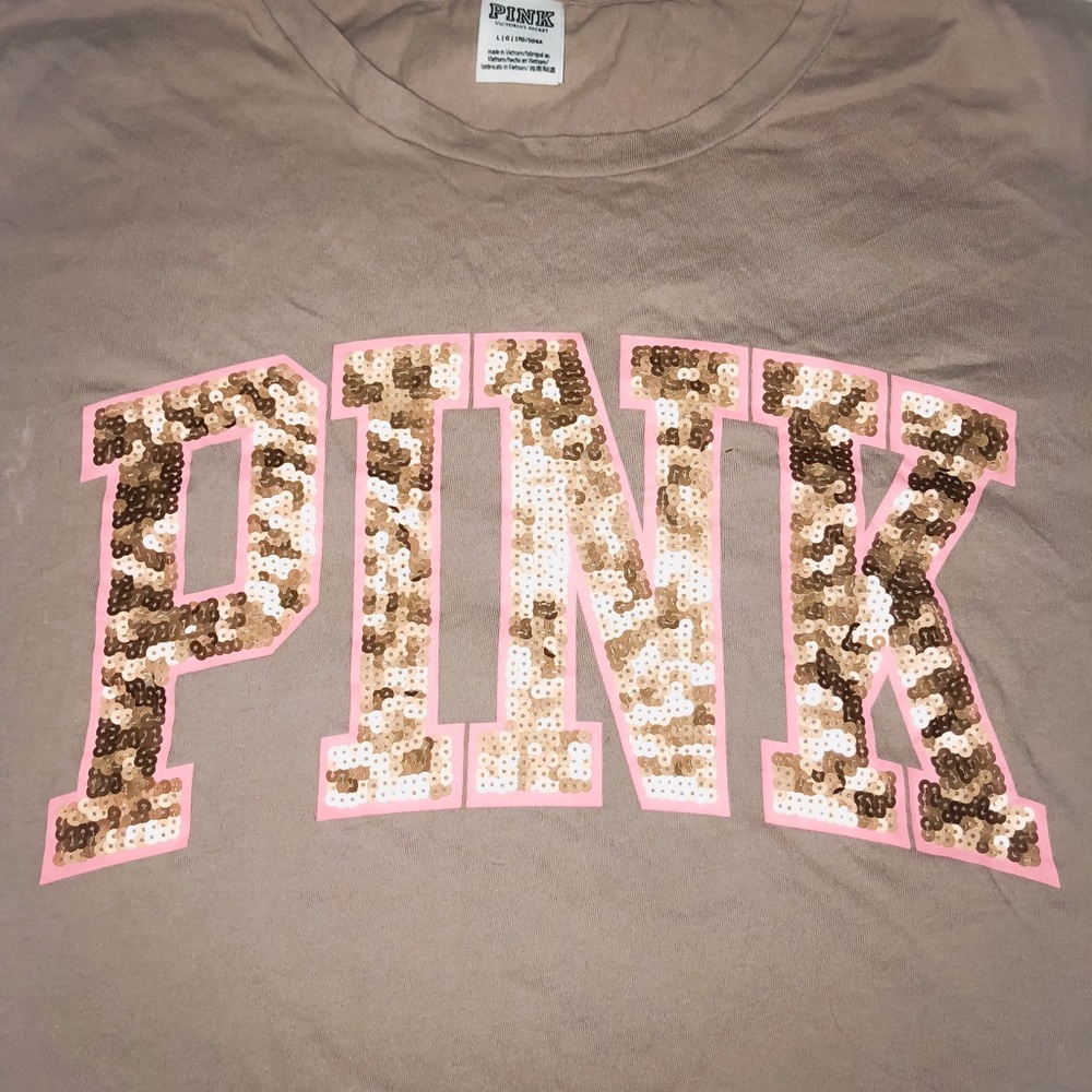 Victoria’s Secret Pink Sequined shirt